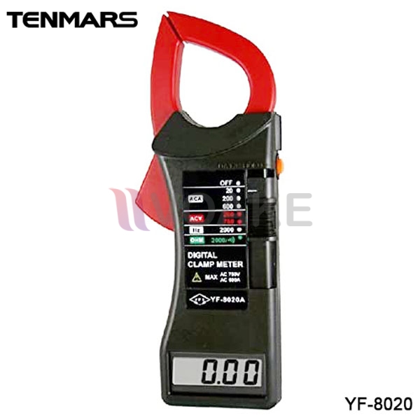เอซีแคลมป์มิเตอร์ 750V/600A Digital AC Clamp Meter YFE รุ่น YF-8020