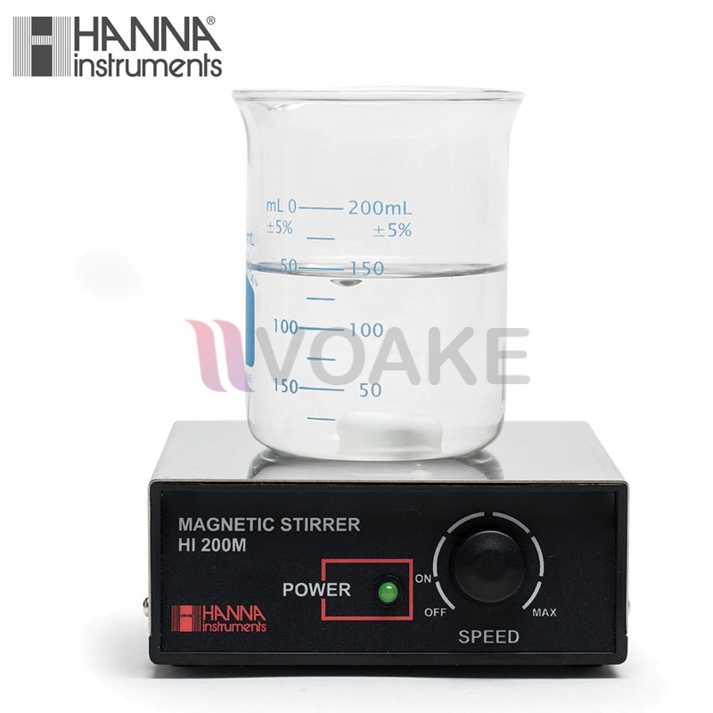 HANNA HI200M เครื่องกวนสารละลายชนิดแม่เหล็ก Stainless Steel Cover
