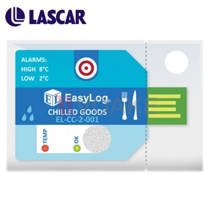 Data Logger อุณหภูมิ/ความชื้นสินค้าแช่เย็น Lascar รุ่น EL-CC-2-001 แบบใช้ครั้งเดียว - Image 2