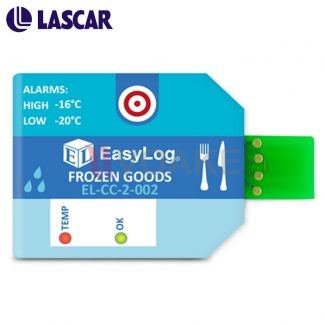 Data Logger อุณหภูมิ/ความชื้นสินค้าแช่แข็ง Lascar รุ่น EL-CC-2-002 แบบใช้ครั้งเดียว