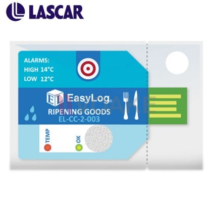 Data Logger อุณหภูมิ/ความชื้นสินค้าสุกงอม Lascar รุ่น EL-CC-2-003 แบบใช้ครั้งเดียว - Image 2
