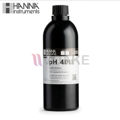 HANNA รุ่น HI6004-01 น้ำยามาตรฐานขนาด 1 ลิตร (4.010 pH Buffer Solution)
