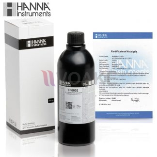HANNA รุ่น HI6002 น้ำยามาตรฐานขนาด 500 mL (2.000 pH Buffer Solution)