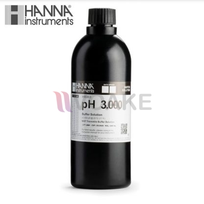 HANNA รุ่น HI6003 น้ำยามาตรฐานขนาด 500 mL (3.000 pH Buffer Solution)