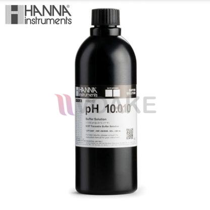 HANNA รุ่น HI6010 น้ำยามาตรฐานขนาด 500 mL (10.010 pH Buffer Solution)