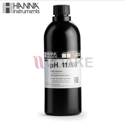 น้ำยาสอบเทียบ pH 11.000 Calibration Buffer HANNA HI6011 (500 มิลลิลิตร)
