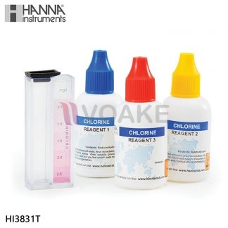 HANNA รุ่น HI3831T Test Kit สำหรับตรวจหาคลอรีนรวม (Total Chlorine)