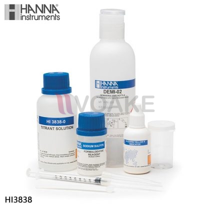 HANNA รุ่น HI3838 Test Kit สำหรับฟอร์มาดีไฮด์ในน้ำ (Formaldehyde)