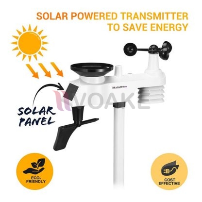 เครื่องวัดสภาพอากาศ WIFI Weather Station NICETY รุ่น FT0832-WIFI - Image 4