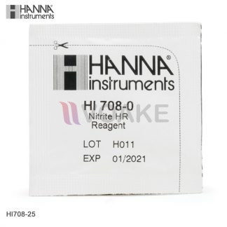 HANNA รุ่น HI708-25 Reagents สำหรับวัดค่า Nitrite (25 Tests)
