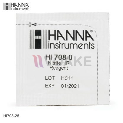 HANNA รุ่น HI708-25 Reagents สำหรับวัดค่า Nitrite (25 Tests)