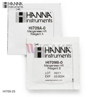 HANNA รุ่น HI709-25 Manganese Reagents ช่วงสูง (25 Tests)