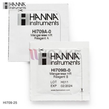 HANNA รุ่น HI709-25 Manganese Reagents ช่วงสูง (25 Tests)