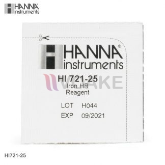 HANNA รุ่น HI721-25 Reagents สำหรับวัดค่า Iron (25 Tests)