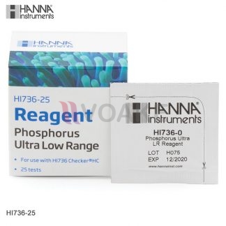 HANNA รุ่น HI736-25 Phosphorus Reagents ช่วงต่ำ (25 Test)