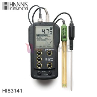 HANNA รุ่น HI83141 เครื่องวัด pH Meter/mV/อุณหภูมิ แบบ Portable