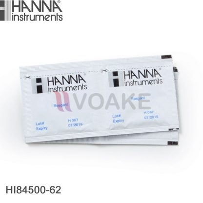 HANNA รุ่น HI84500-62 Reagents สำหรับ Sulfur Dioxide (100 Packets)