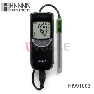 HANNA รุ่น HI991003 pH Meter/pH-mV/ORP/อุณหภูมิ แบบ Portable