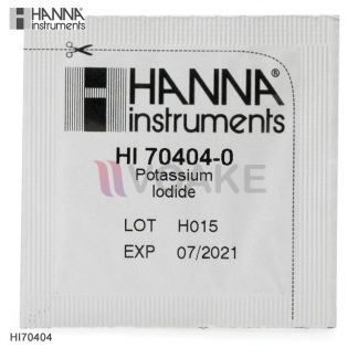 HANNA รุ่น HI70404 Reagents สำหรับวัดค่า Potassium Iodide (100 Packets)