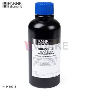 HANNA รุ่น HI84500-51 Sulfur Dioxide Reagents ช่วงสูง