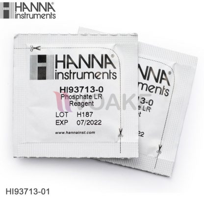 HANNA รุ่น HI93713-01 Phosphate Reagents ช่วงต่ำ (100 Tests)