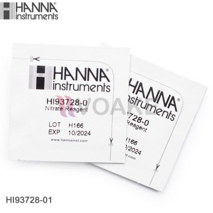 HANNA รุ่น HI93728-01 Reagents สำหรับ Nitrate (100 Tests)