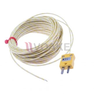 เทอร์โมคัปเปิล 1/0.3mm Diameter Type K Glassfibre สายยาว 5 เมตร (250°C)