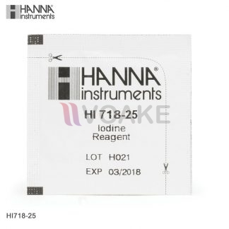 HANNA รุ่น HI718-25 Reagents สำหรับวัดค่า Iodine (25 Tests)