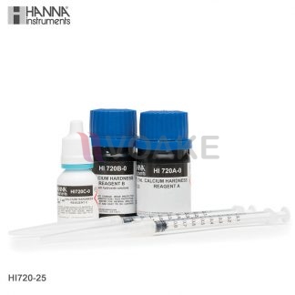 HANNA รุ่น HI720-25 Reagents สำหรับวัดค่า Calcium Hardness (25 Tests)