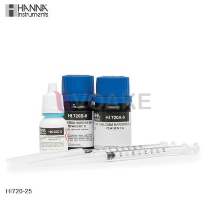 HANNA รุ่น HI720-25 Reagents สำหรับวัดค่า Calcium Hardness (25 Tests)