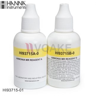 HANNA รุ่น HI93715-01 Ammonia Reagents ช่วงกลาง (100 Tests)