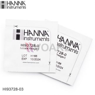 HANNA รุ่น HI93728-03 Reagents สำหรับวัดค่า Nitrate (300 Tests)