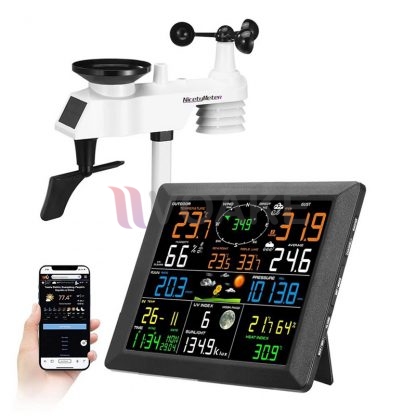 เครื่องวัดสภาพอากาศ WIFI Weather Station NICETY รุ่น FT0310