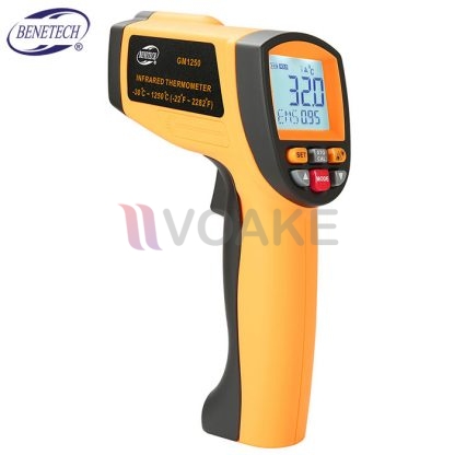 BENETECH GM1250 เทอร์โมมิเตอร์แบบอินฟราเรด IR Thermometer