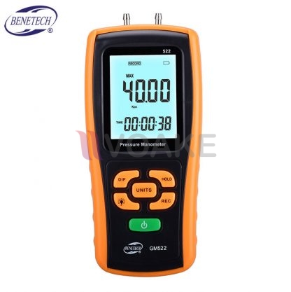 BENETECH รุ่น GM522 เครื่องวัดความดัน Manometer (100kPa)