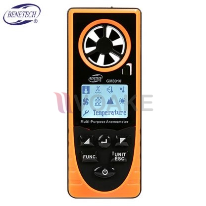 BENETECH รุ่น GM8910 เครื่องวัดความเร็วลม Anemometer