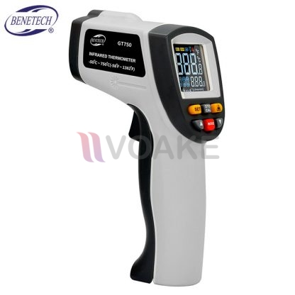 BENETECH GT750 เทอร์โมมิเตอร์แบบอินฟราเรด IR Thermometer