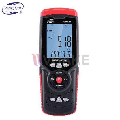 BENETECH รุ่น GT8907 เครื่องวัดความเร็วลม Anemometer - Image 2