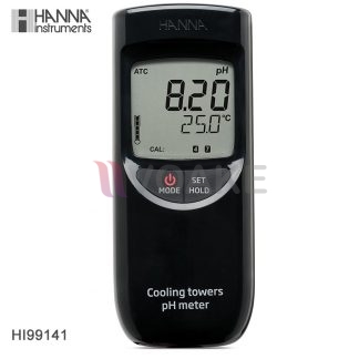 พีเอชมิเตอร์แบบพกพา HANNA รุ่น HI99141 (Boiler และ Cooling Tower)