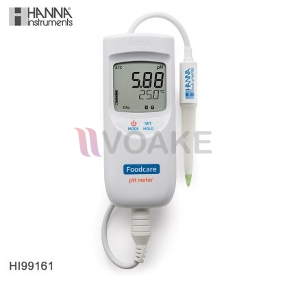 HANNA รุ่น HI99161 พีเอชมิเตอร์แบบพกพา (อาหารและ Dairy)