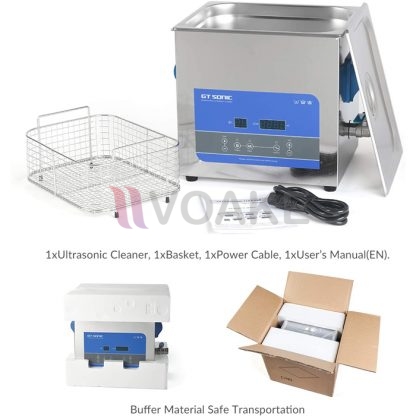 GT SONIC-R6 เครื่องล้างอัลตร้าโซนิค Ultrasonic Cleaning Machine (6 ลิตร) - Image 2