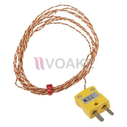 เทอร์โมคัปเปิล 1/0.3mm Diameter ANSI Type K สายยาว 2 เมตร (250°C)