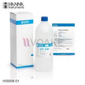 HANNA รุ่น HI5008-01 Technical Calibration Buffer Solution 8.00 pH ขนาด 1 ลิตร