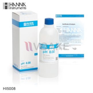 HANNA รุ่น HI5008 Technical pH Buffer Solution 8.00 pH ขนาด 500 mL