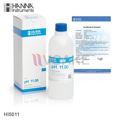 HANNA รุ่น HI5011 Technical pH Buffer Solution 11.00 pH ขนาด 500 mL