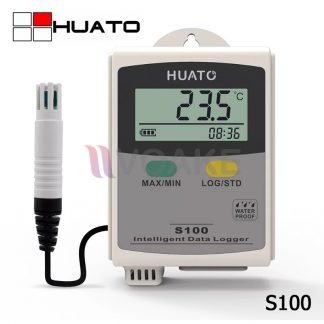 HUATO รุ่น S100-EX เครื่องบันทึกอุณหภูมิและความชื้นแบบ External Sensor