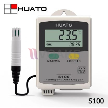 HUATO รุ่น S100-EX เครื่องบันทึกอุณหภูมิและความชื้นแบบ External Sensor