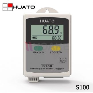 HUATO รุ่น S100-TH เครื่องบันทึกอุณหภูมิและความชื้นแบบ Internal Sensor