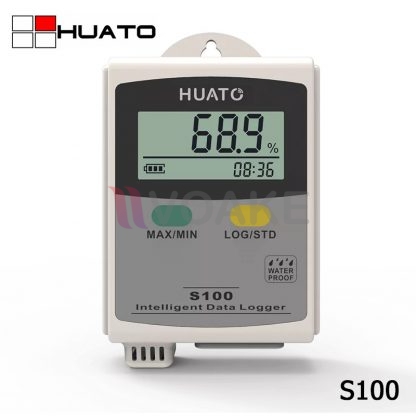 HUATO รุ่น S100-TH เครื่องบันทึกอุณหภูมิและความชื้นแบบ Internal Sensor