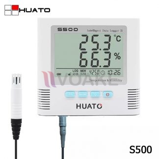 HUATO รุ่น S500-EX เครื่องบันทึกอุณหภูมิและความชื้นแบบ External Sensor